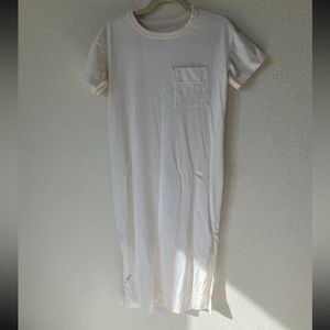 Everlane the organic modern t shirt dress in canvas size small